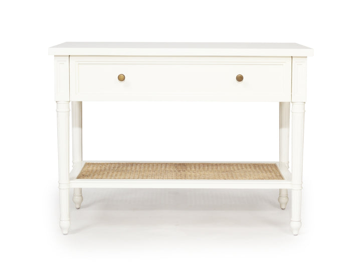 Coralie Nightstand in White