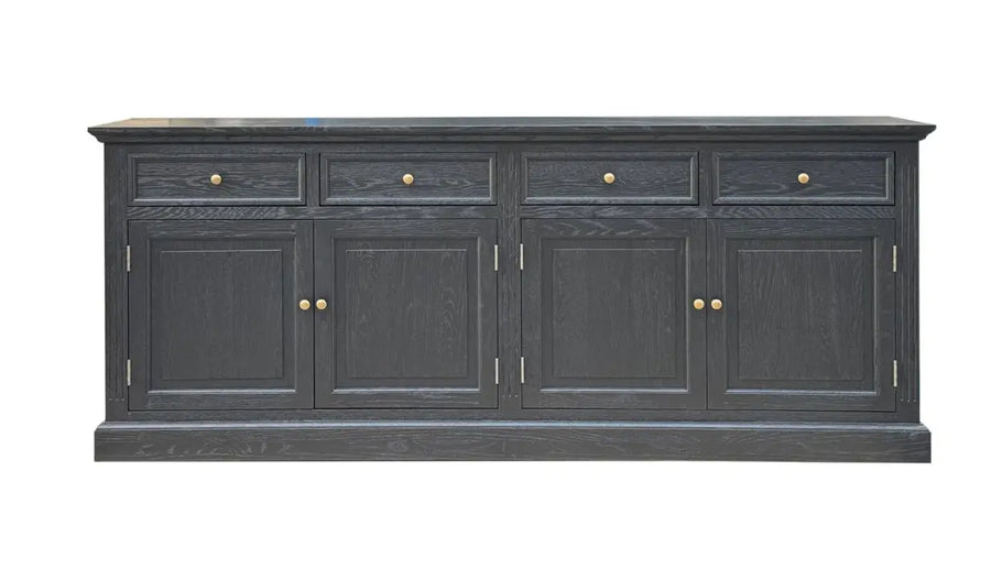 Parkerville Sideboard in Black Rustic Charm Interiors