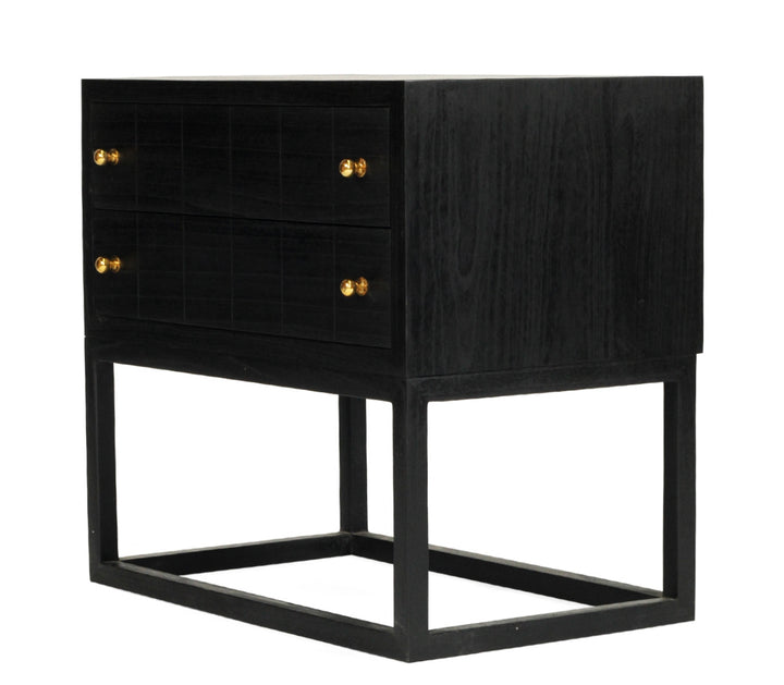 Huxley Bedside Table - Black
