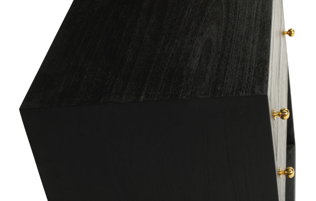 Huxley Bedside Table - Black