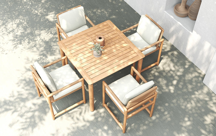Noosa Square Teak Table