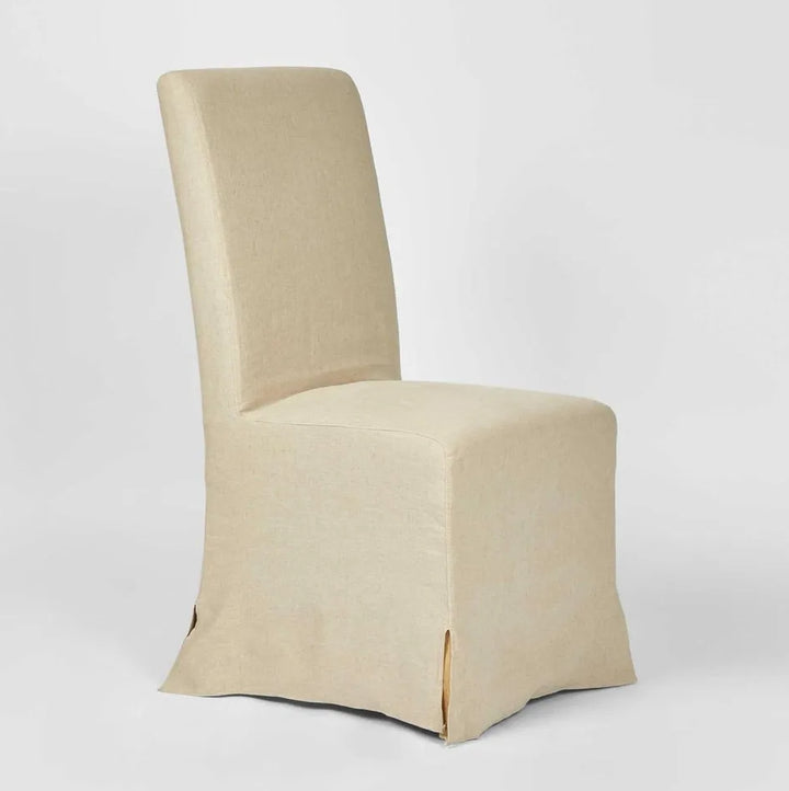 Romano Slip Covered Dining Chair - Natural