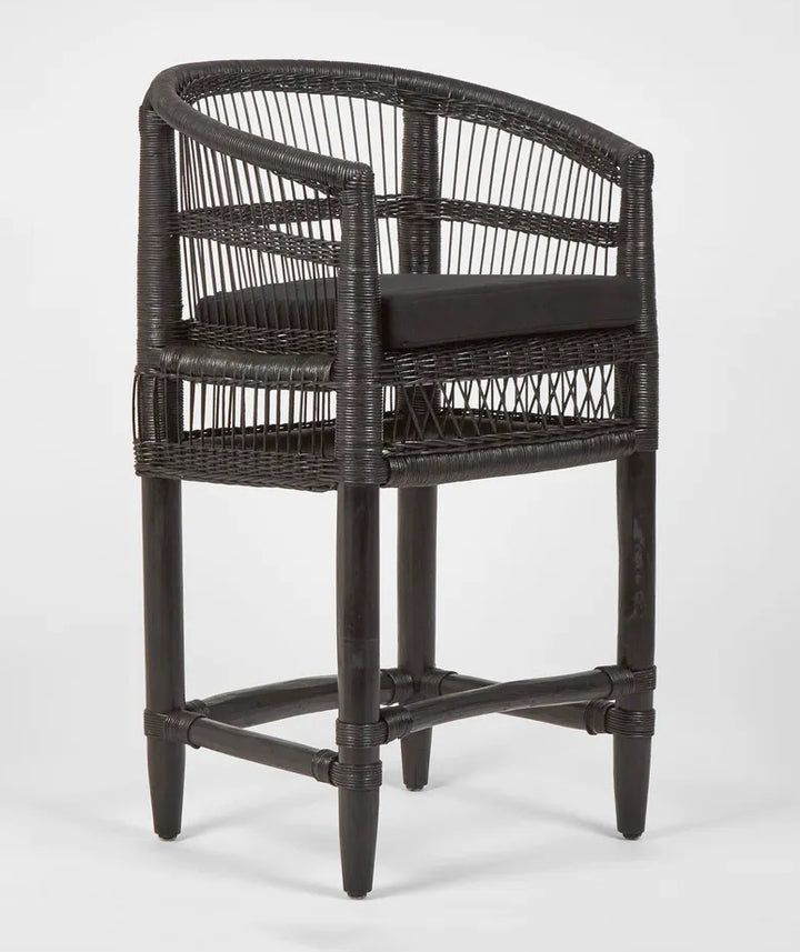 Amalfi Stool in Black