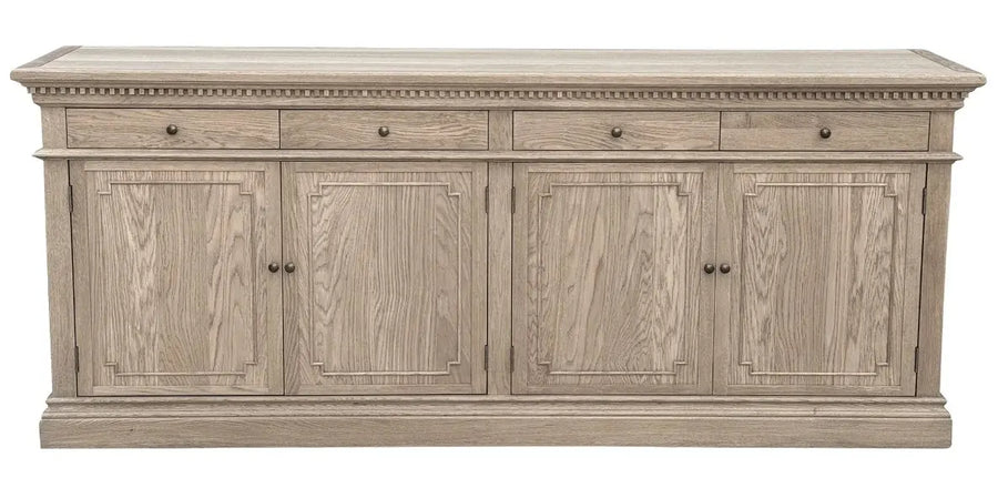 St Albans Sideboard in Weathered Oak Rustic Charm Interiors