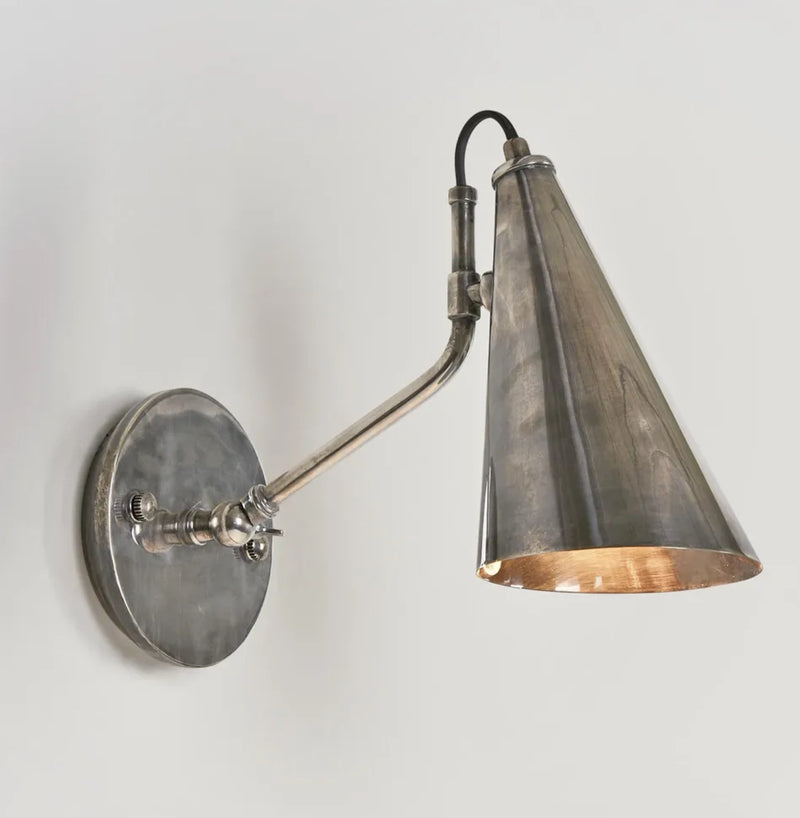 Lumen Sconce in Antique Silver