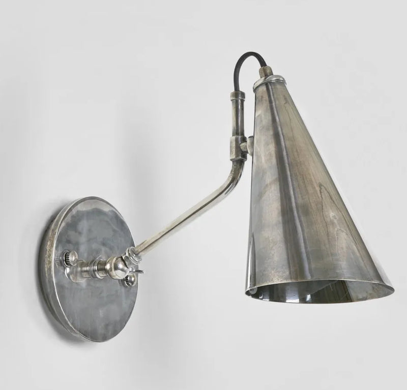 Lumen Sconce in Antique Silver