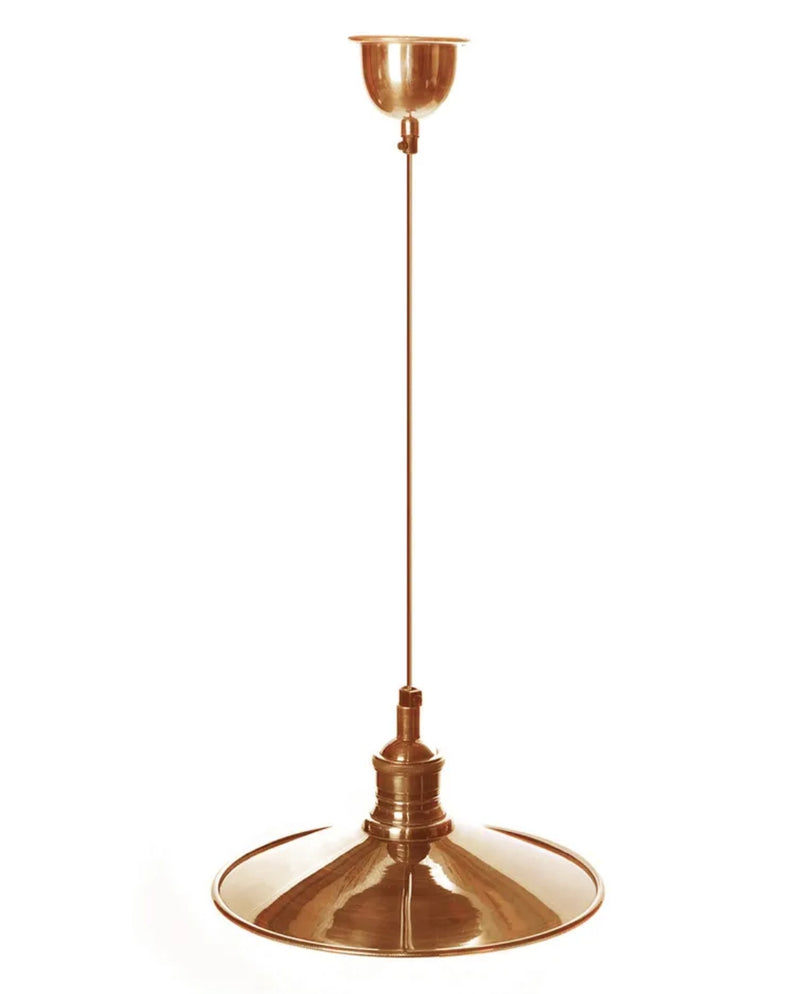 Bartlett Pendant in Antique Brass