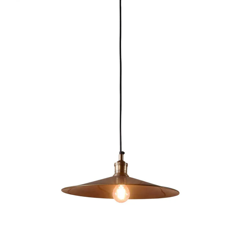 Bartlett Pendant in Antique Brass