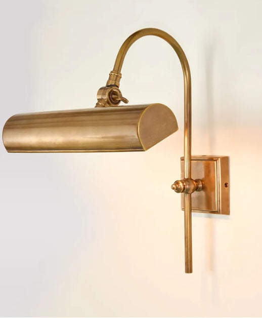 Gaines Wall Sconce in Brass