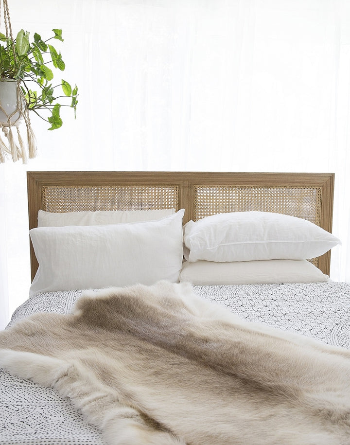 Coralie Bedhead in Natural -King