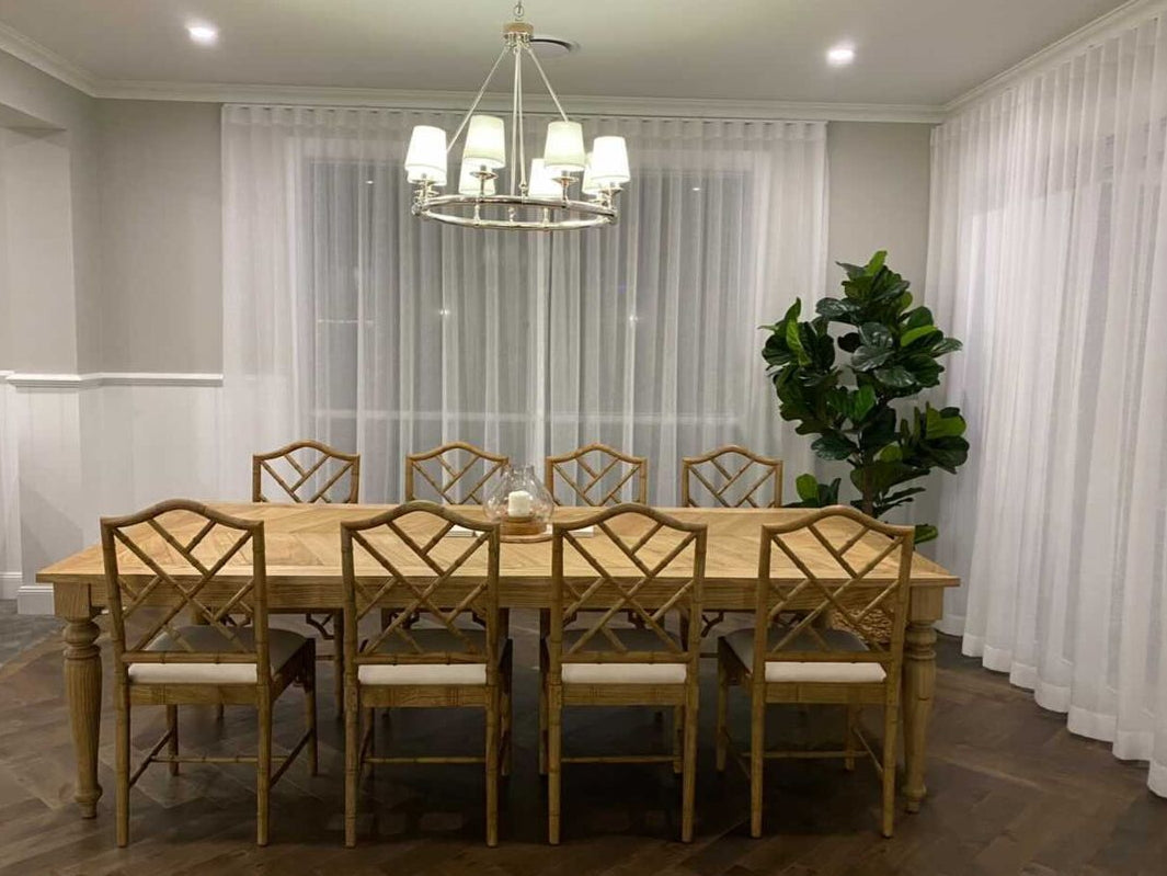 English Farmhouse Dining Table - 2.4