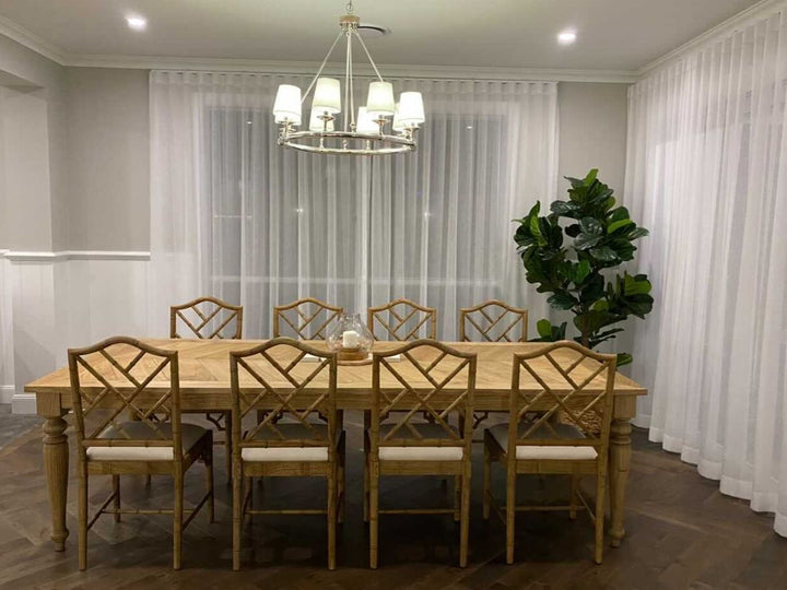 English Farmhouse Dining Table - 2.4