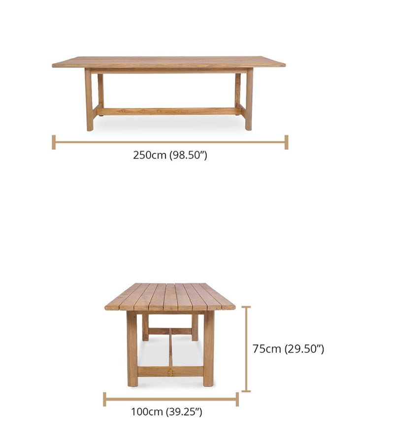 Burleigh Teak Table