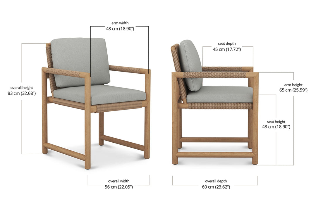 Noosa Outdoor Dining Armchair