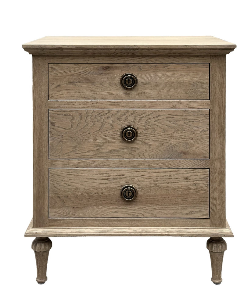 Etienne Bedside Table in Natural Oak