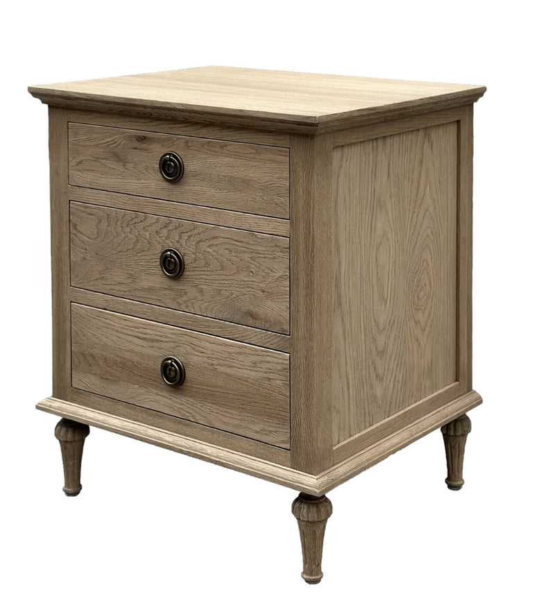 Etienne Bedside Table in Natural Oak