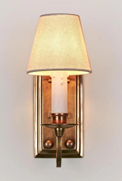 Charleston Sconce in Antique Brass Rustic Charm Interiors{{product category}}