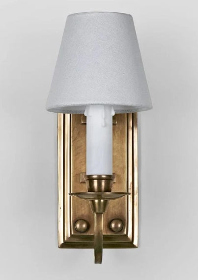 Charleston Sconce in Antique Brass Rustic Charm Interiors{{product category}}