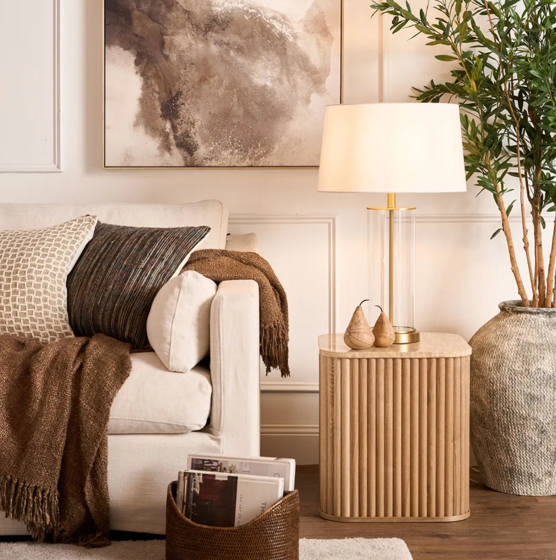 Miles Lamp in Aged Brass