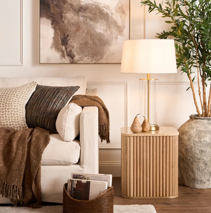 Miles Lamp in Aged Brass