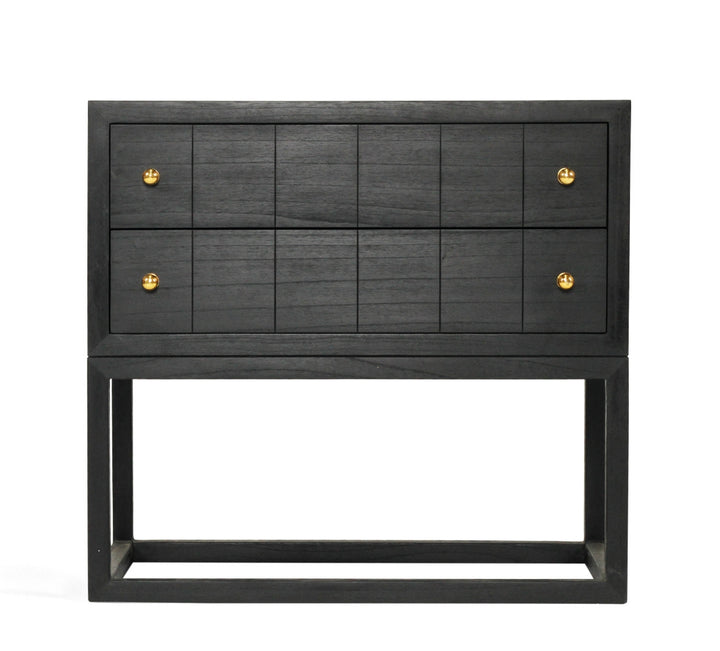 Huxley Bedside Table - Black