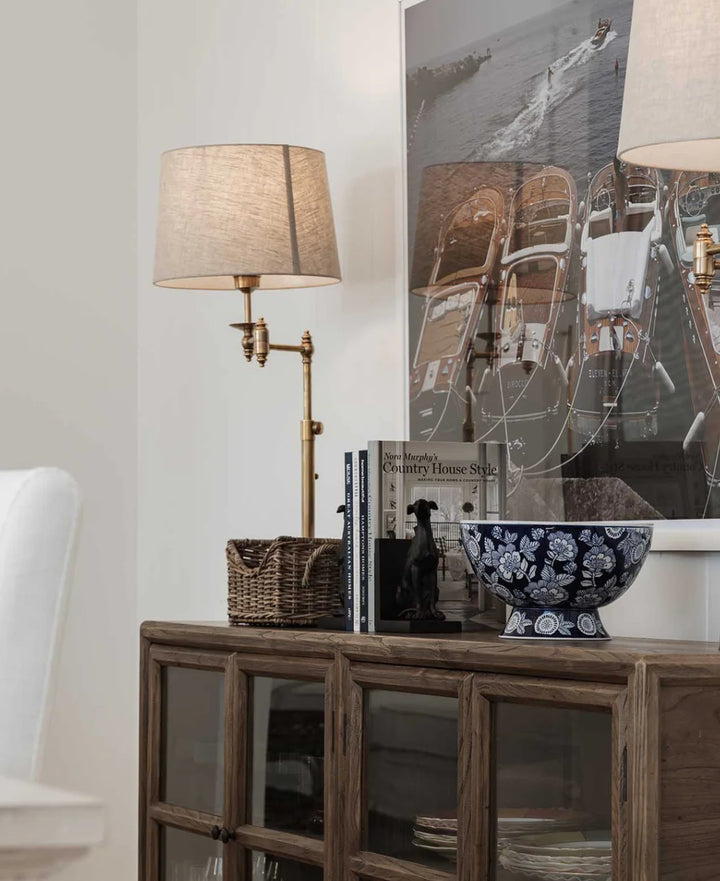 Kent Lamp in Antique Brass