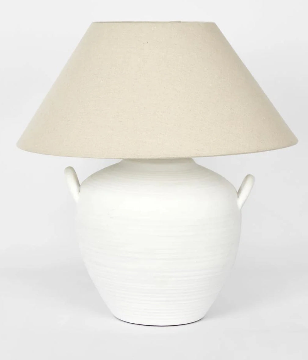 Trentham Table Lamp in White