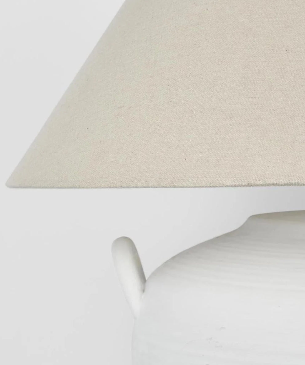Trentham Table Lamp in White