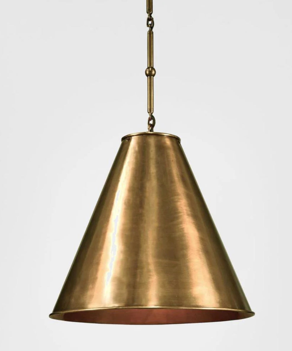 Monte Pendant in Brass