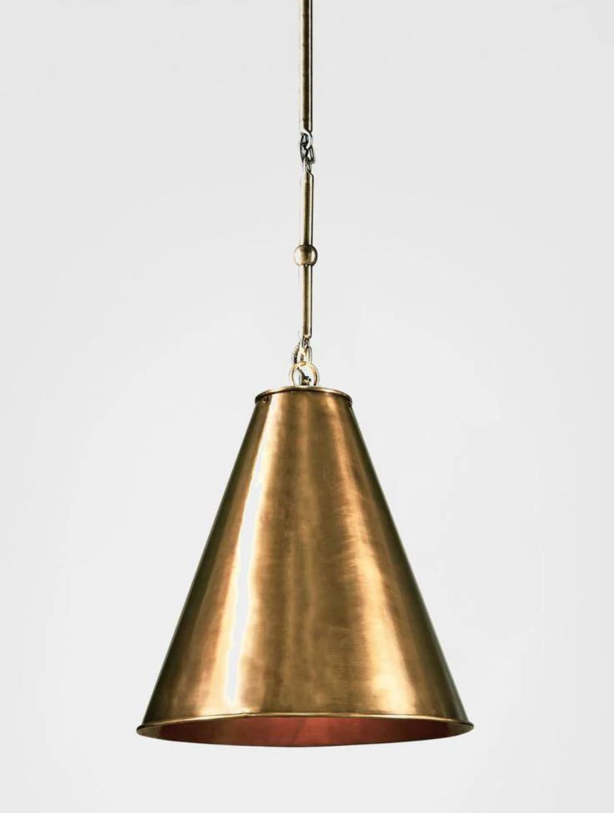 Monte Pendant in Brass