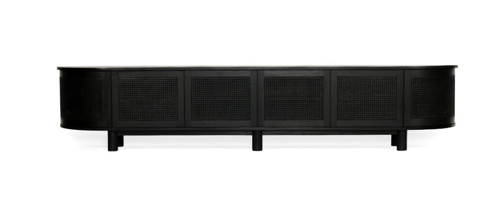 Luca TV Media Unit in Black- Large
