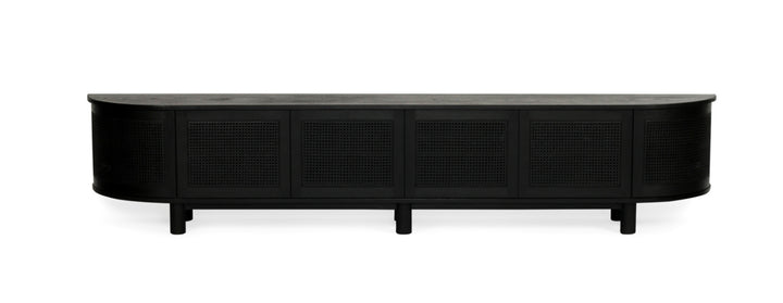 Luca TV Media Unit in Black- Large