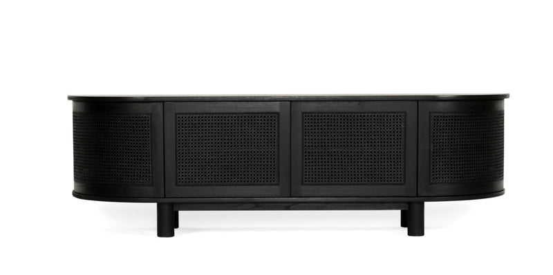 Luca TV Media Unit in Black- Regular