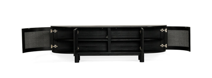 Luca TV Media Unit in Black- Regular