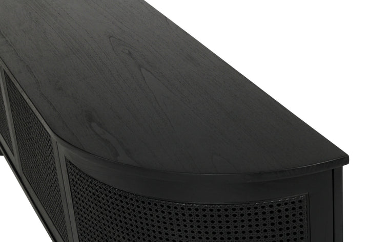 Luca TV Media Unit in Black- Regular