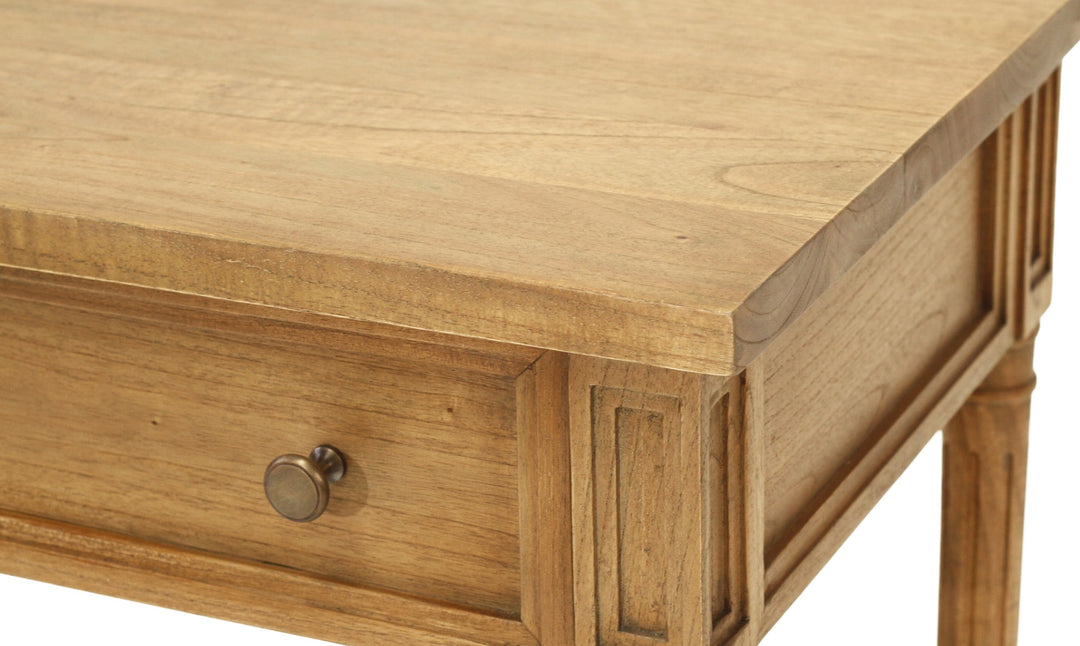 Coralie Nightstand in Weathered Oak - 70cm