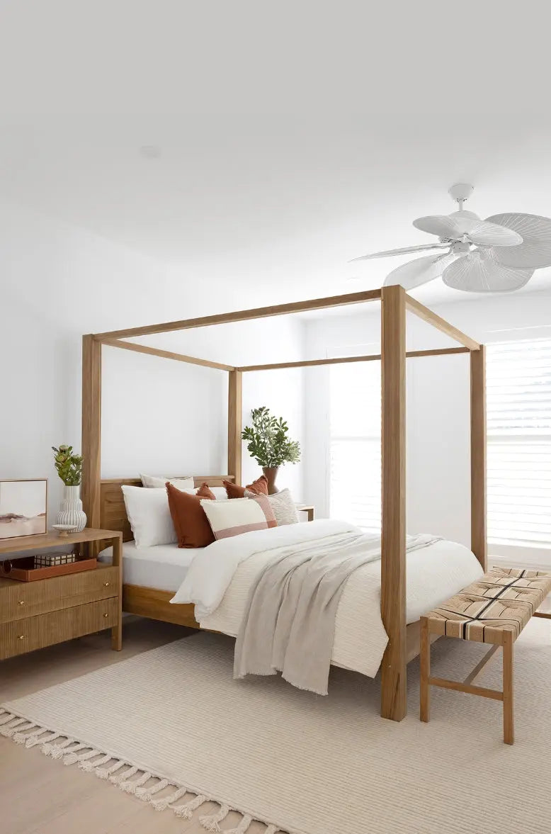 Owen Four Poster Bed - Queen Rustic Charm Interiors
