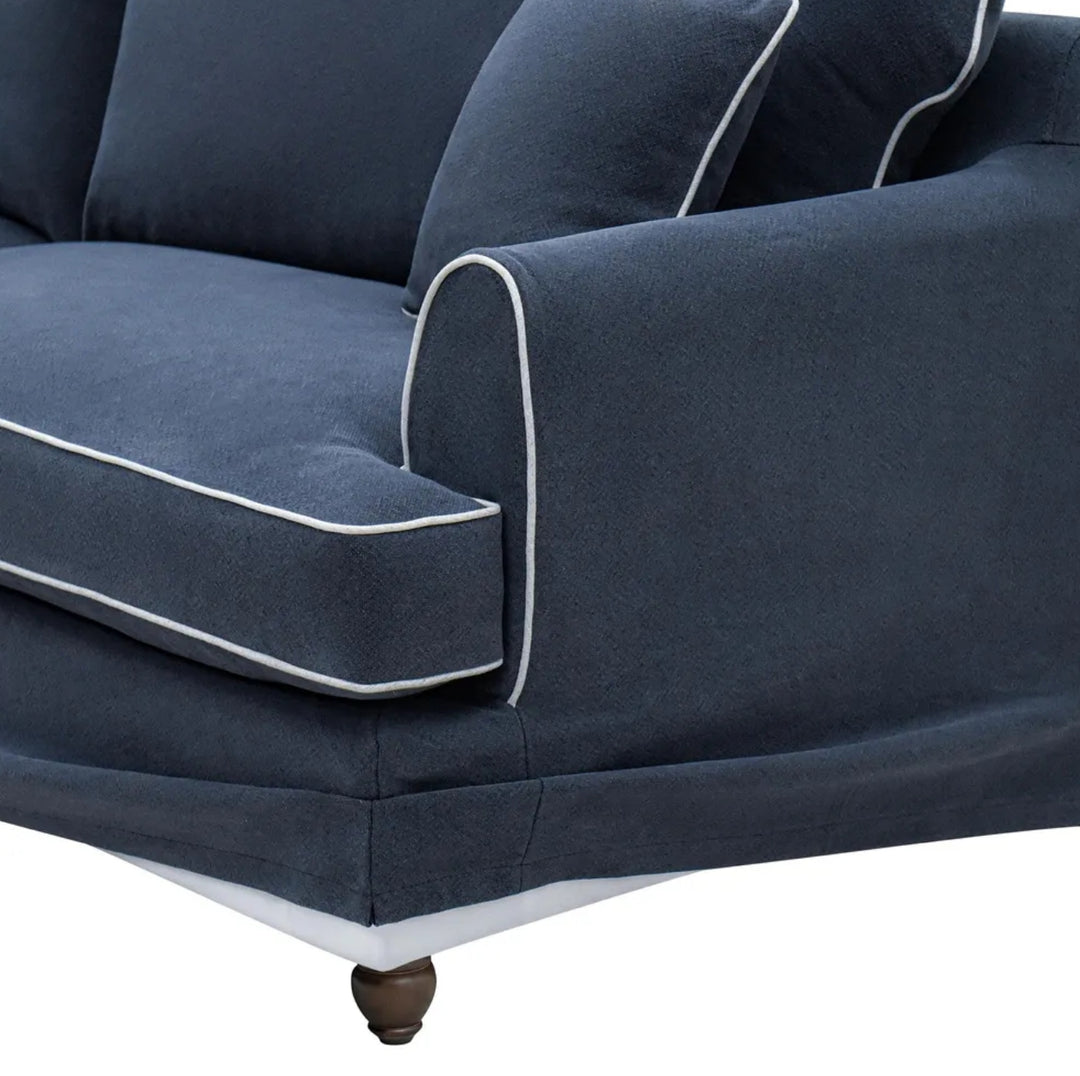 Burleigh 3 Seater Sofa - in Navy