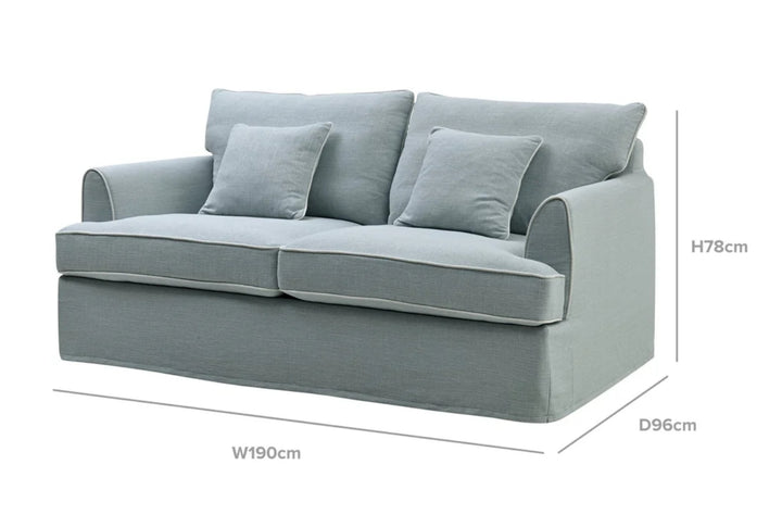 Burleigh 2.5 Seater Sofa - in Navy