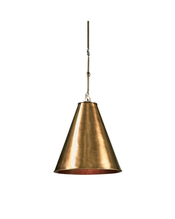 Monte Pendant in Brass