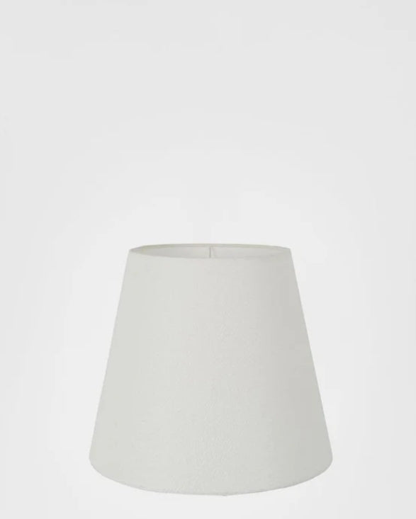 Prescott Chandelier- Antique Silver & Linen Shades