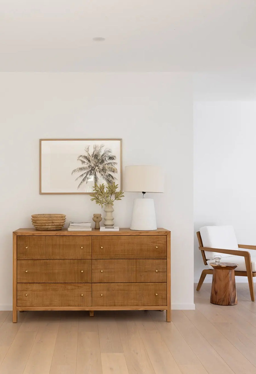 Aubrey Chest of Drawers in Natural Rustic Charm Interiors