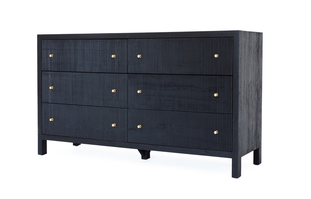 Aubrey Chest of Drawers in Black