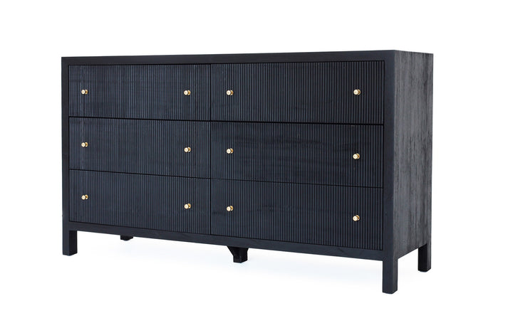 Aubrey Chest of Drawers in Black