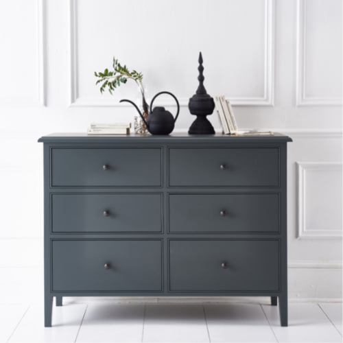 Durham 6 Drawer Chest - Charcoal