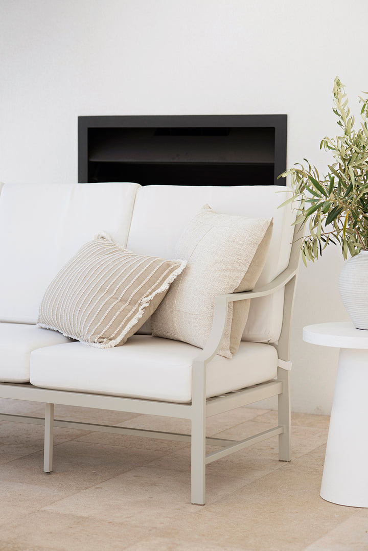 Portofino Outdoor Sofa in Alabaster