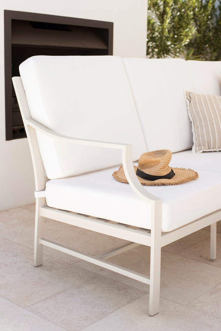 Portofino Outdoor Sofa in Alabaster