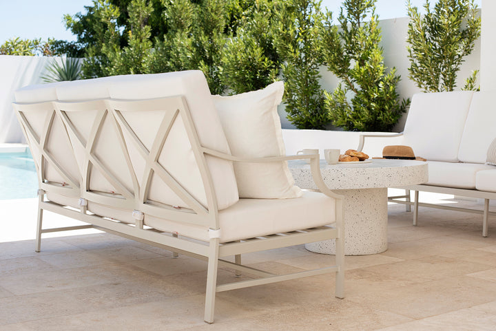 Portofino Outdoor Sofa in Alabaster