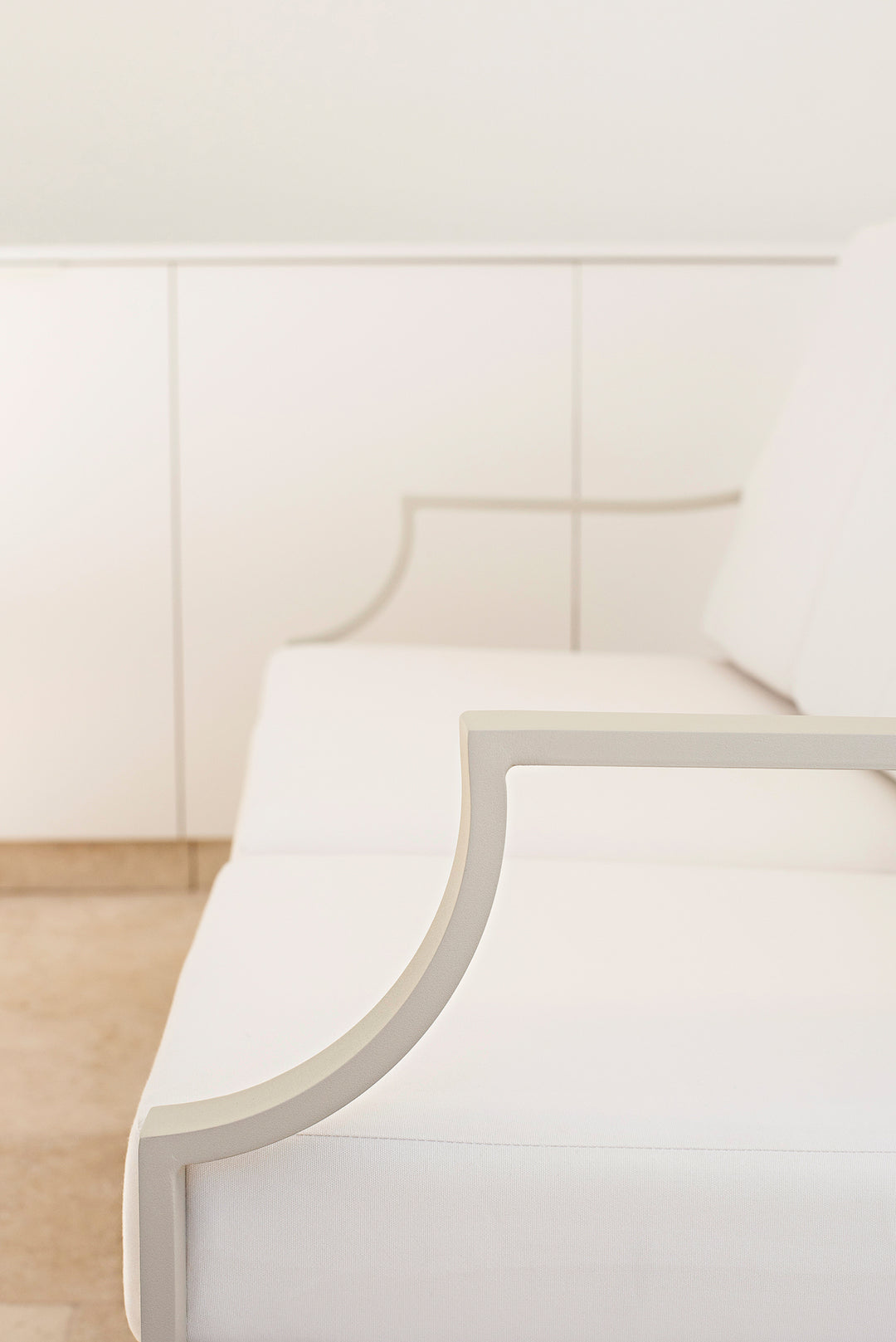 Portofino Outdoor Sofa in Alabaster