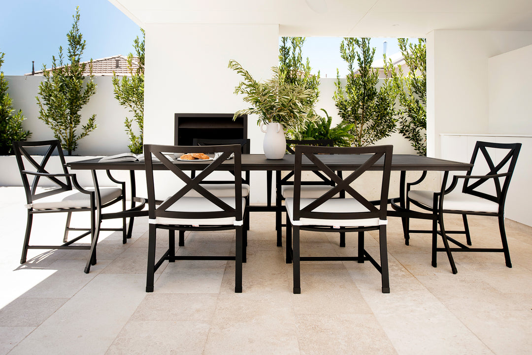 Portofino Outdoor Dining Carver Chair